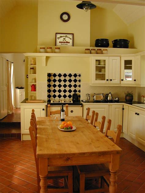 The Traditional Irish Kitchen At Our Wicklow Cottage Rental Interior