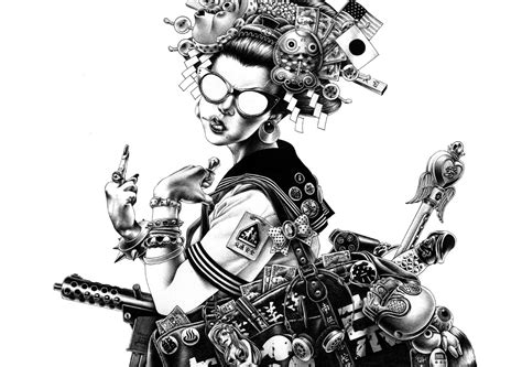 Collection by wong manman • last updated 12 weeks ago. Amazing Manga Illustrations by the Japanese Artist Shohei Otomo | Graphic Art News