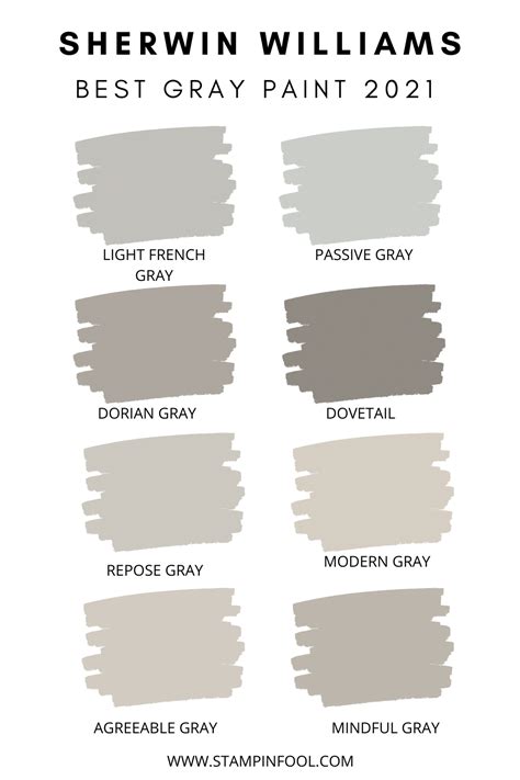 Best Sherwin Williams Gray Paint Colors In 2021 2023