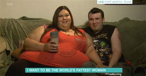 50 Stone Woman Who Wants To Be Fattest In World Blasted For Being