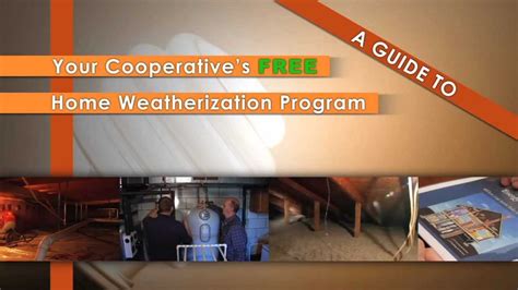 Your Cooperative S FREE Home Weatherization Program A Guide YouTube
