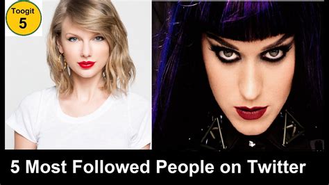5 Most Followed People On Twitter Youtube