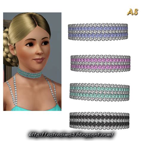 Astrasims3 Everything For Your Sims3 Necklace Diamond