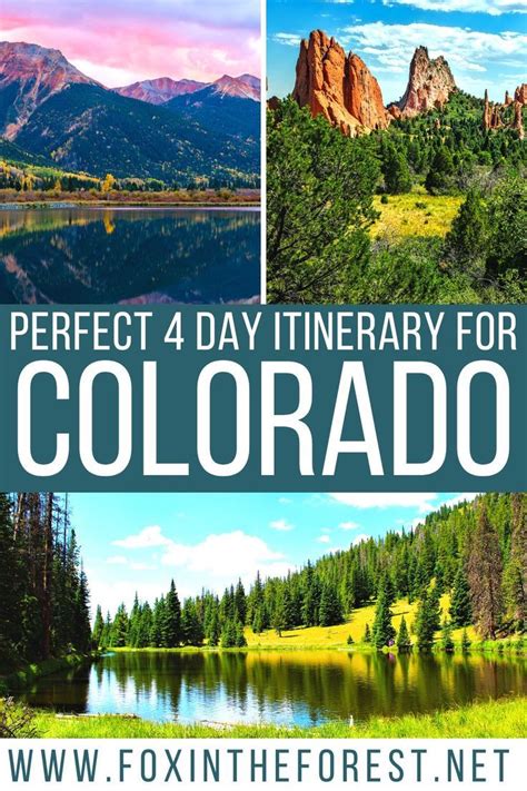 The Perfect 4 Day Itinerary For Colorado Secret Local Tips Nevada