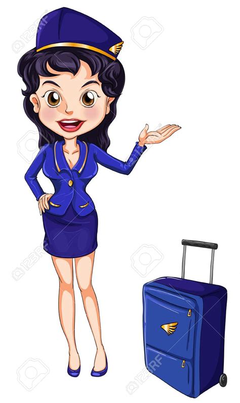 1080x1024 clipart of a black and white lineart female flight attendant. Stewardess clipart 20 free Cliparts | Download images on ...