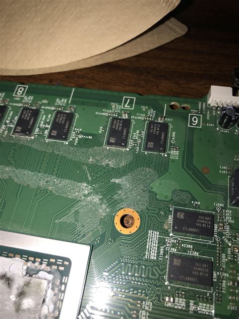 Liquid Damage On Xbox One S Motherboard Rxboxone