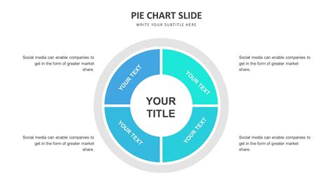 Pie Chart Slide Templates Biz Infograph