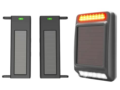 Htzsafe Solar Wireless Driveway Alarm System 12 Mile Long Transmission