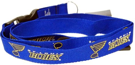 Nhl Licensed Hockey St Louis Blues Key Chain Lanyard Detachable Key
