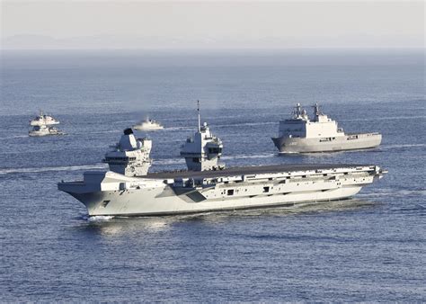 Queen Elizabeth Class Aircraft Carriers Defence Equipment And Support
