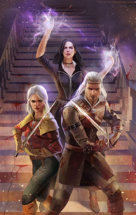 the witcher the lady of the lake ivan klimenko the witcher the witcher books the witcher