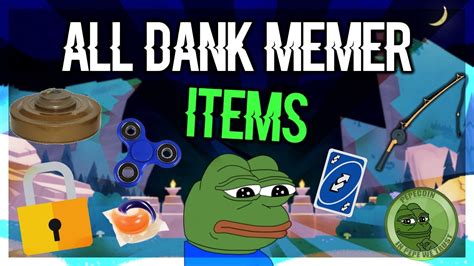All Dank Memer Discord Itemspets And What They Do Youtube