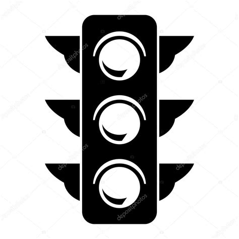 Traffic road city highway traffic light night light speed street. Traffic Light vector icon — Stock Vector © briangoff ...