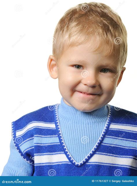 Portrait Of The Little Boy Stock Image Image Of Male 11761327