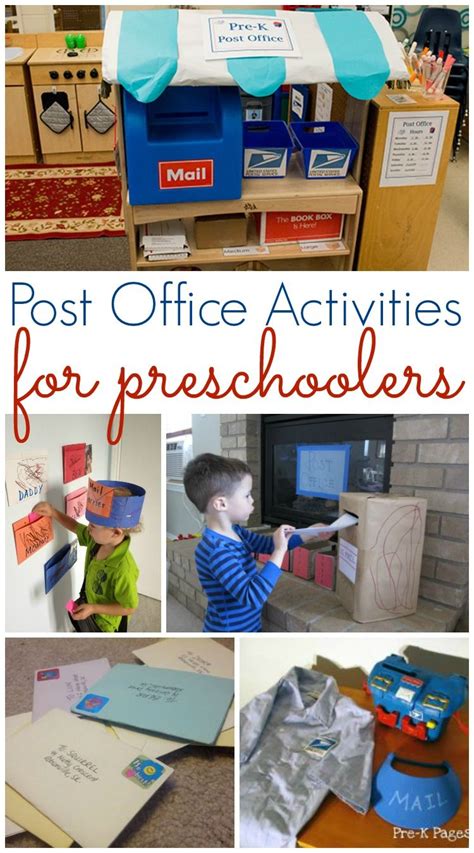Find out how you can use this holiday to improve office morale with halloween activities for the office. Post Office and Mailing Activities for Preschool ...