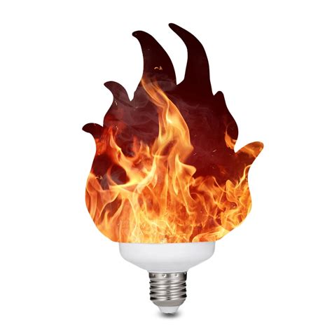 New Arrival 3d Printing Led Flame Effect Light Bulb Fire Flickering