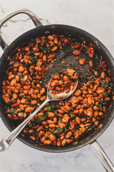 Borlotti Beans With Chard A Delicious Italian Recipe From Cook Eat World