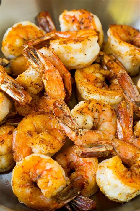 A Pan Of Seared Mexican Style Shrimp Shrimp Recipes