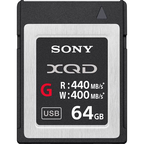 For 128gb and above, sd cards are generally cheaper as users usually settle for 64gb as this. Sony 64GB G Series XQD Memory Card QDG64E/J B&H Photo Video