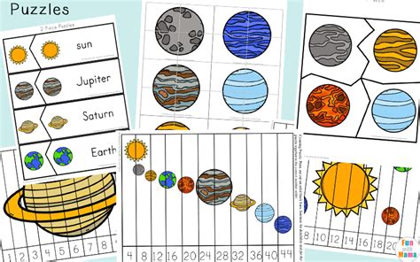 Solar System Printable Pack Fun With Mama