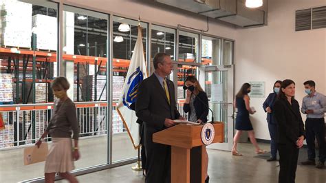 Maybe you would like to learn more about one of these? At Greater Boston Food Bank, MassGovernor talking about ...