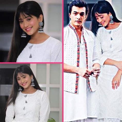 Shivangi Joshi ने पहना सफेद कुर्ता तो फैंस ने बनाया Moshin Khan के साथ