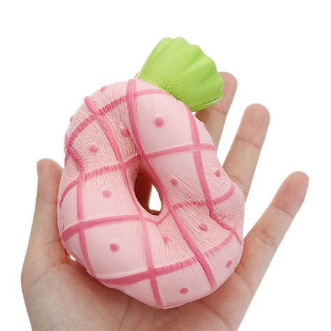 pineapple donut squishy 10 12cm slow rising soft toy t collection with packaging sale