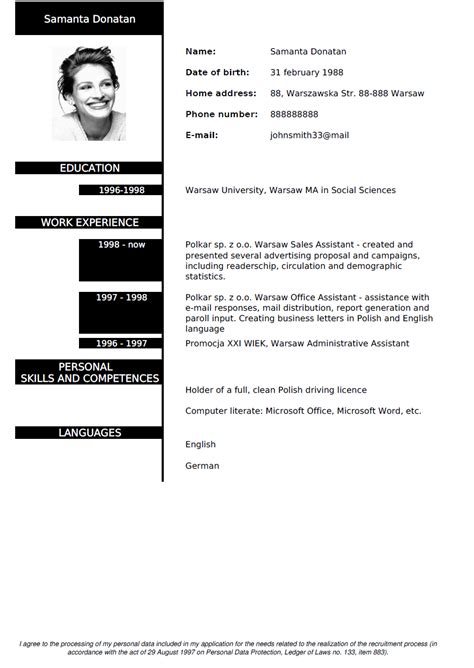 Create CV