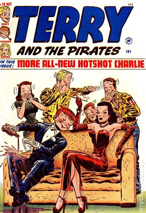 Terry And The Pirates 1947 1955 Harveycharlton Comic Books
