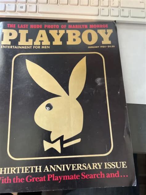 Playboy Magazine January Th Anniversary Issue Penny Baker