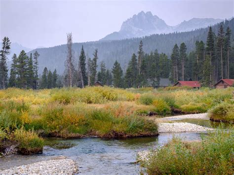 Fishhook Creek Trail Sawtooth Mountain Range Idaho