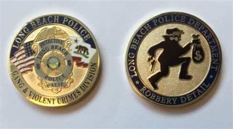 Here Are Lbpds Official Challenge Coins Including A Symbol Some