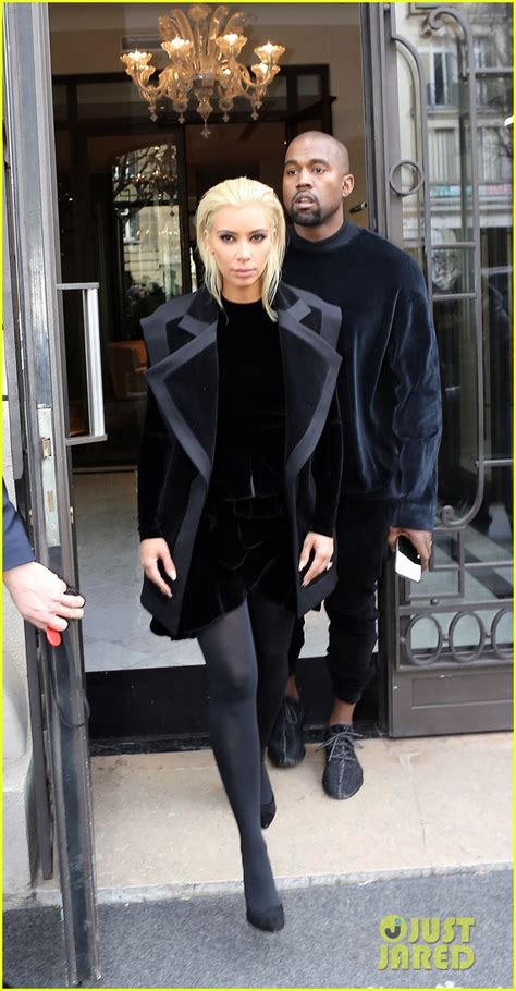 Kim Kardashian Debuts Platinum Blonde Hair Photo 3318912 Kanye West