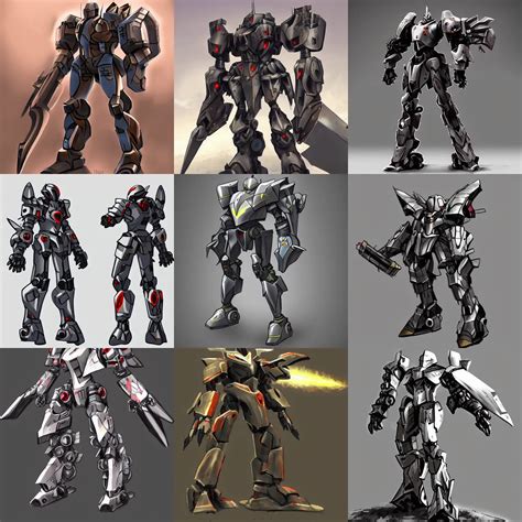 Armored Knight Mech By Issei Hyouju Stable Diffusion Openart