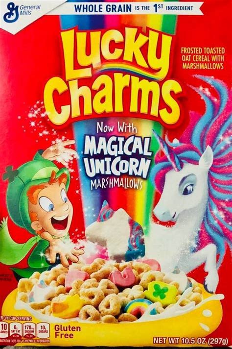 42 free images of cereal box. Lucky Charms Gluten Free Breakfast Cereal, 10.5 oz (297g ...