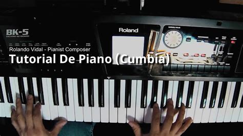 Video Tutorial Piano Genero Cumbia Rolando Vidal YouTube