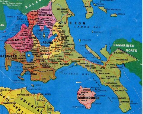 Quezon City Political Map