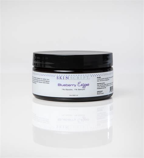 Blueberry Enzyme Skin Script Skin Care