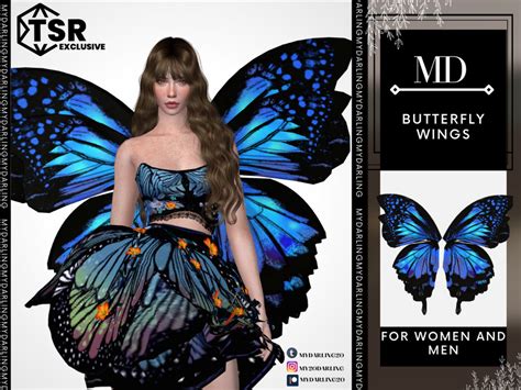The Sims Resource Butterfly Wings Adult
