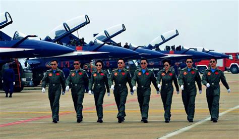 August St Aerobatic Team Of Chinese Pla Air Force
