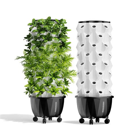 Farmtek Hydroponic Tower System Kit Vertical Farming Aeroponic Tower