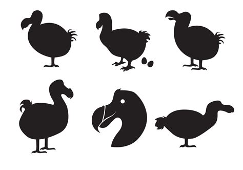 Download Dodo Silhouette Vector 144903 - Download Free Vectors, Clipart Graphics & Vector Art