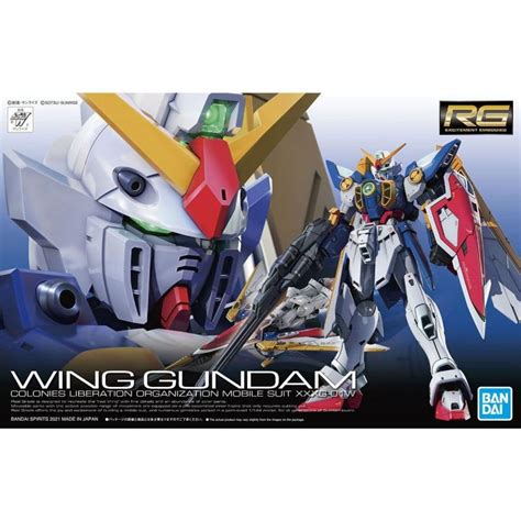 035 Rg 1144 Wing Gundam Tv Ver Bandai Gundam Models Kits