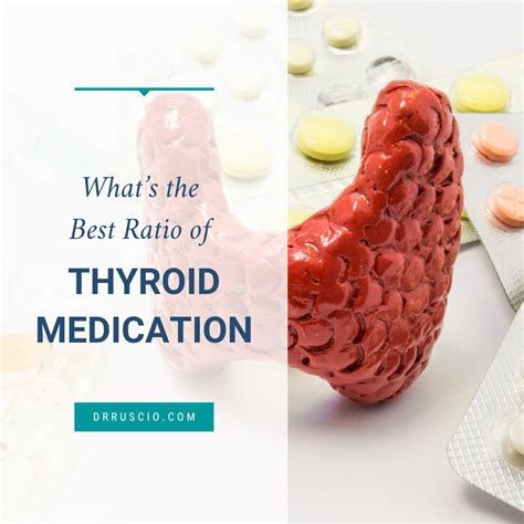 Whats The Best Ratio Of Thyroid Medication Dr Michael Ruscio Dc