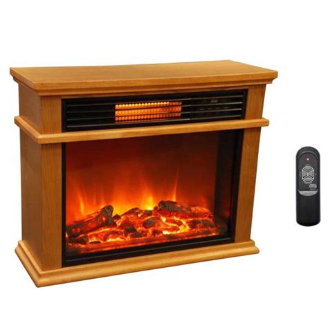 Lifesmart Lifepro 3 Element Portable Electric Infrared Fireplace
