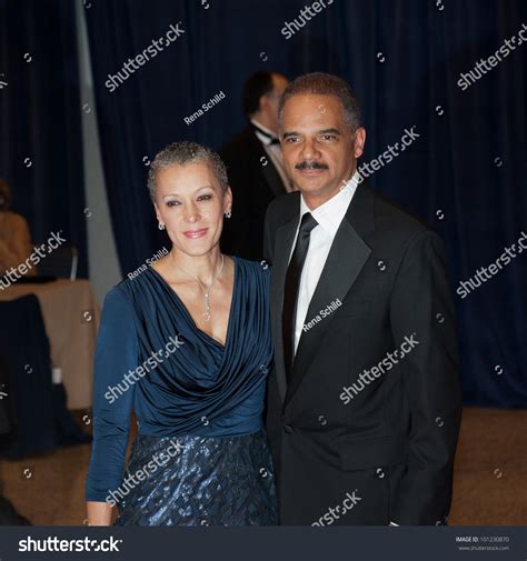 Washington April 28 Attorney General Eric Holder And Wife Sharon