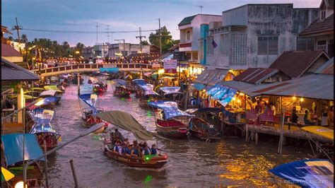 Most Authentic Thai Floating Market Amphawa Floating