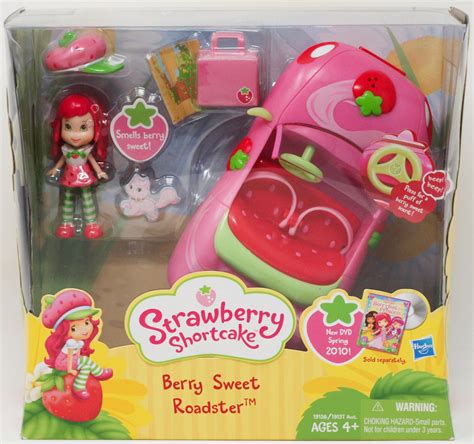 Strawberry Shortcake Berry Sweet Roadster Convertible With Mini Doll