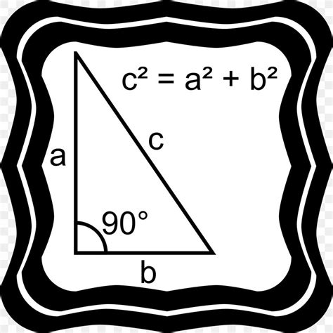 Pythagorean Theorem Clip Art Png 2400x2400px Pythagorean Theorem
