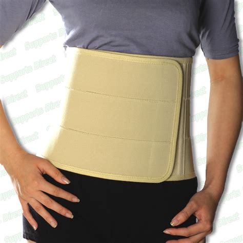 Elastic Abdominal Binder Stomach Compression Slimming Belt Back Support Brace EBay